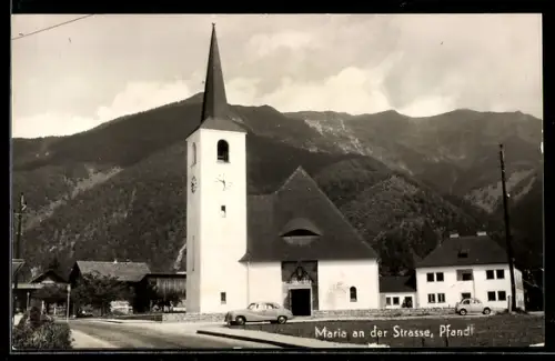 AK Bad Ischl, Pfandl, Kirche Maria an der Strasse