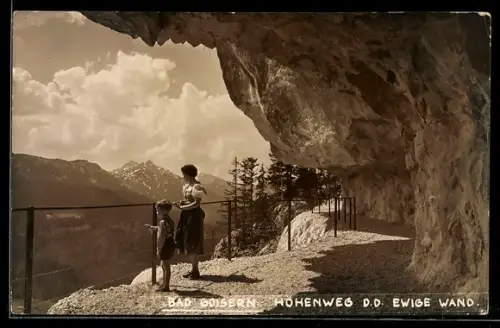 AK Bad Goisern, Höhenweg an der Ewigen Wand