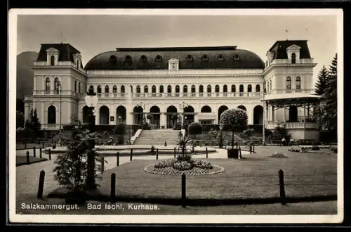 AK Bad Ischl /Salzkammergut, Kurhaus mit Anlagen