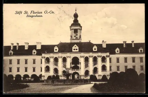 AK St. Florian /O.-Oe., Stiegenhaus