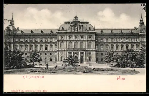 AK Wien, K. k. Justizpalast