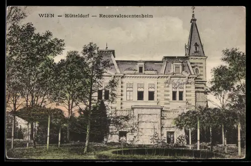 AK Wien, Hütteldorf, Reconvalescentenheim