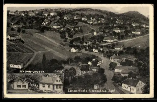 AK Neudauberg /Bgld., Hotel-Pension Gruber