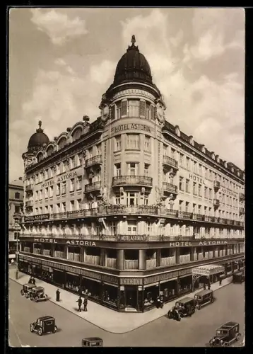 AK Wien, Hotel Astoria, Bes. A. Hanl, Kärntnerstrasse 32/34, Eckansicht