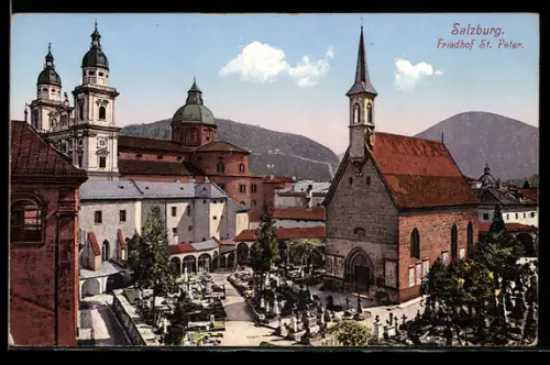 AK Salzburg, Friedhof St. Peter