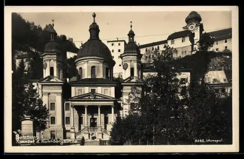 AK Salzburg, Nonntal und Nonnbergkirche