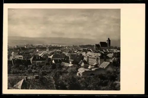 AK Eisenstadt /N. D., Gesamtansicht mit Pfarrkirche