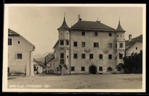 AK Tamsweg, Partie am Rathaus