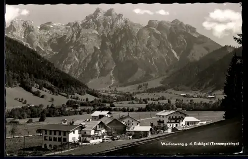 AK Werfenweng /Tennengebirge, Blick gegen den Eiskogel
