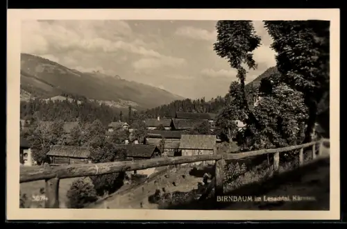 AK Birnbaum im Lesachtal, Blick in den Ort