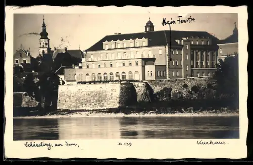 AK Schärding am Inn, Blick zum Kurhaus