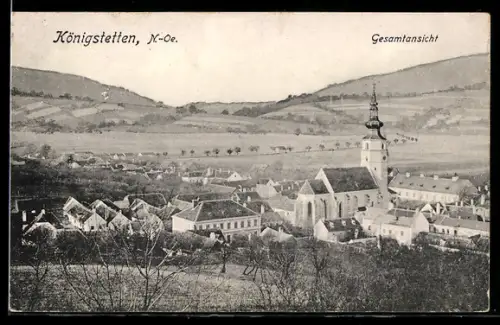 AK Königstetten /N.-Öe., Gesamtansicht