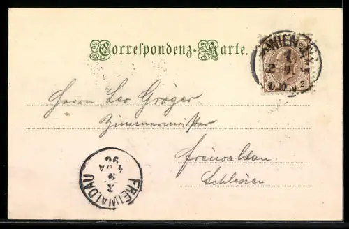 Lithographie Wien, Parlament