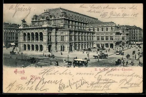 AK Wien, K. k. Hof-Opern-Theater