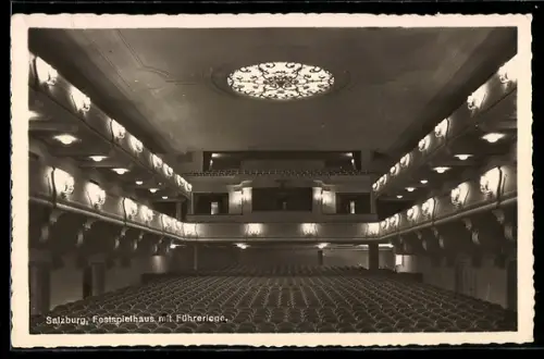 AK Salzburg, Festspielhaus mit Führerloge