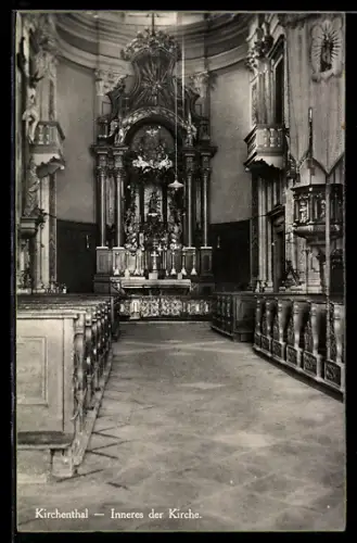 AK St. Martin bei Lofer, Kirchenthal, Inneres der Kirche