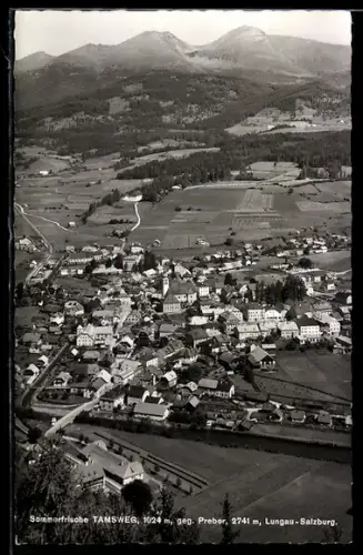 AK Tamsweg /Lungau, Panorama mit Ort und Preber