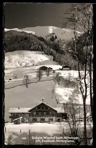 AK Saalbach-Hinterglemm, Skiheim Wieshof beim Mitteregg-Lift