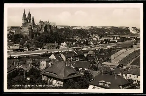 AK Meissen a. d. Elbe, Albrechtsburg, Dom