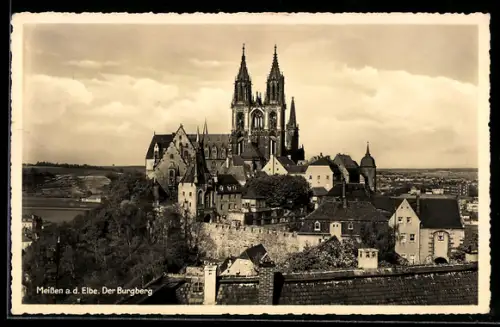AK Meissen a. d. Elbe, Burgberg