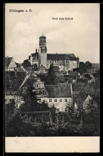 AK Dillingen a. D., Blick aufs Schloss