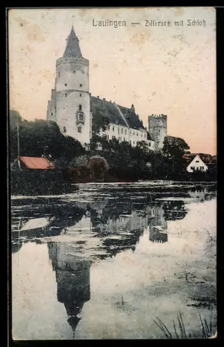 AK Lauingen, Zillersee mit Schloss
