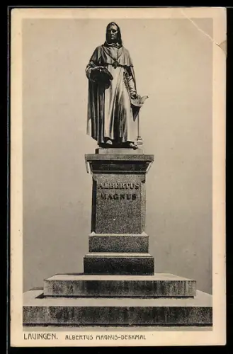 AK Lauingen, Albertus-Magnus-Denkmal