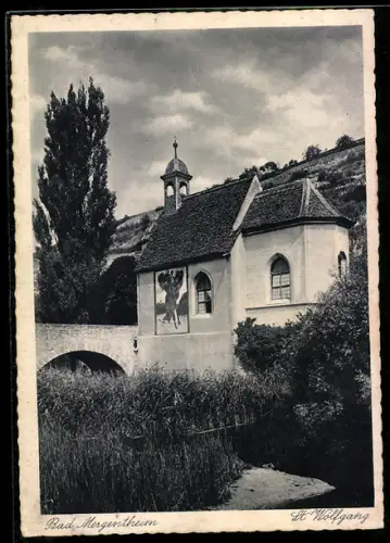 AK Bad Mergentheim, Kapelle St. Wolfgang