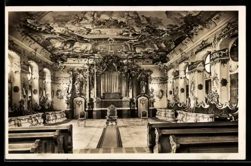 AK Dillingen a. d. D., Goldener Saal in der ehem. Universität