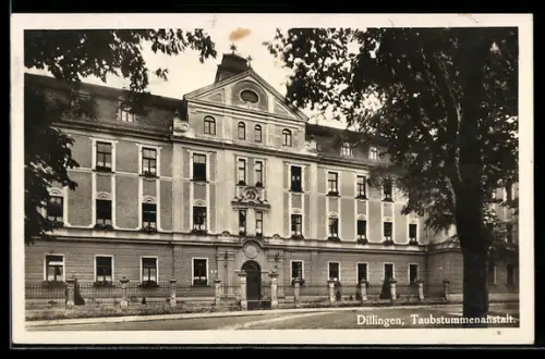 AK Dillingen, Taubstummenanstalt