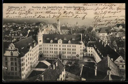 AK Dillingen a. D., Neubau des bischöflichen Priester-Seminars
