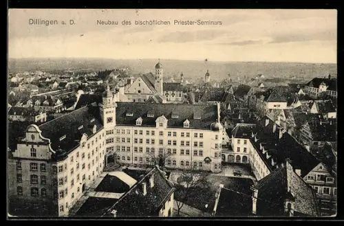 AK Dillingen a. D., Neubau des bischöflichen Priester-Seminars