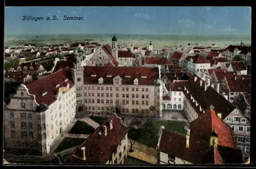AK Dillingen a. D., Seminar aus der Vogelschau
