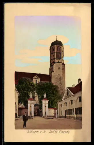 AK Dillingen a. D., Am Schloss-Eingang