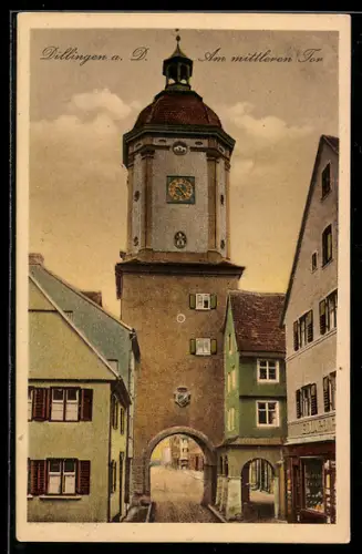 AK Dillingen a. D., Am mittleren Tor