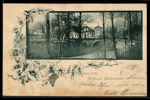 AK Bieberstein, Zollhaus mit Brücke
