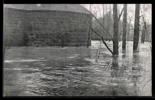 AK Nürnberg, Kasemattentor, Hochwasser-Katastrophe 5. Feb. 1909