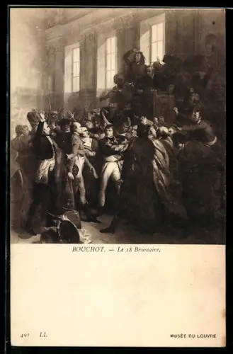 AK Napoleon, Le 18 Brumaire