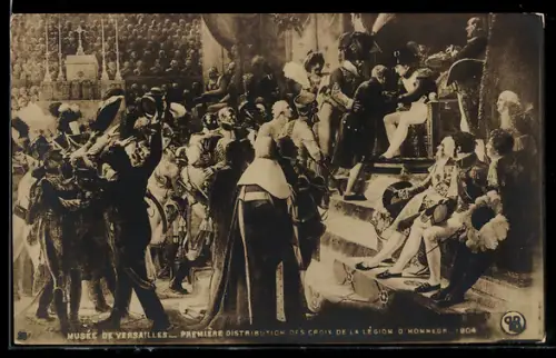 AK Napoleon, Première distribution des croix de la légion d`honneur 1804