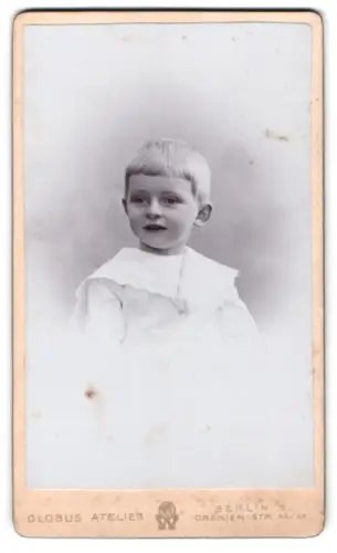 Fotografie Globus Atelier, Berlin, Oranienstrasse 52/55, Hertbert als Kleinkind