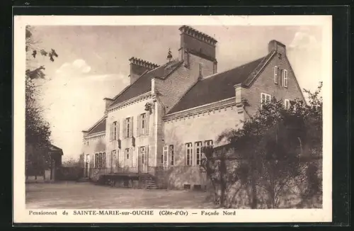 AK Sainte-Marie-sur-Ouche, Pensionnat, Facade Nord