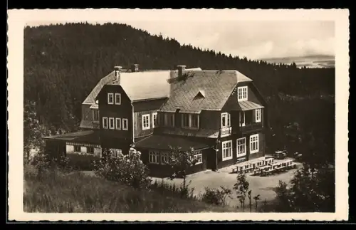 AK Gablonz a. N., Schulungs- und Erholungsheim der 
