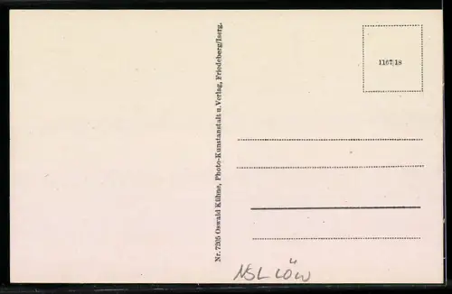 AK Löwenberg i. Schl., Partie am Rathaus