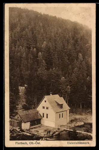 AK Pierbach /Ob.-Öst., Elektrizitätswerk