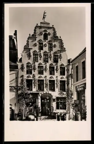 AK Kolberg, Haus in der Baustrasse 33, 17. Jahrhundert