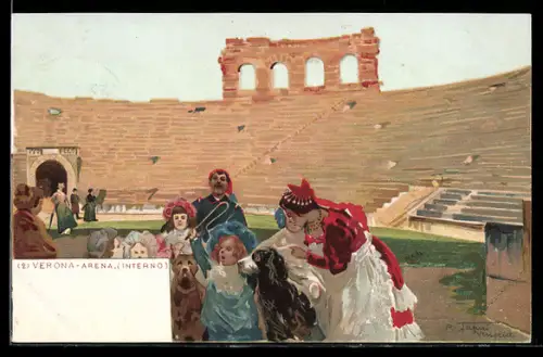 Lithographie Verona, Arena, Interno