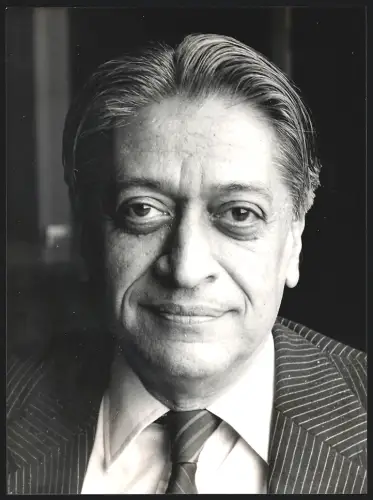Fotografie indischer Politiker Romesh Chandra, Präsident des Weltfriedensrates