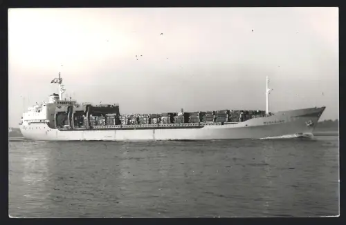 Fotografie Frachtschiff Munksund in Fahrt