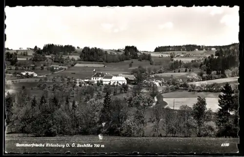 AK Eidenberg /O. Ö., Panorama mit Ort