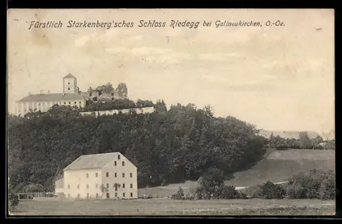 AK Gallneukirchen, Fürstlich Starkenbergsches Schloss Riedegg